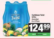 Caribbean Twist NRBs Assorted-6 x 275ml Per Pack