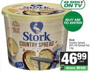 Stork Country Spread 40% Fat Spread Tub-1kg