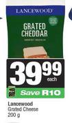 Lancewood Grated Cheese-200g