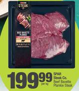 Spar Steak Co. Beef Bavette Plankie Steak-Per Kg