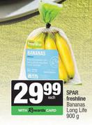 Spar Freshline Bananas Long Life-900g