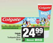 Colgate Kids Toothpaste Bluey-50ml