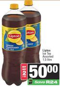 Lipton Ice Tea Assorted-For Any 2 x 1.5Ltr