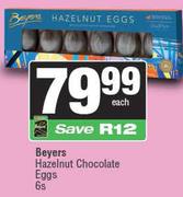 Beyers Hazelnut Chocolate Eggs-6s Pack