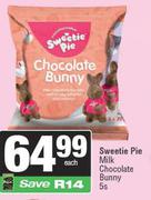 Sweetie Pie Milk Chocolate Bunny-5s Pack