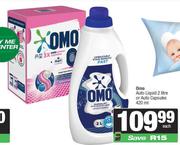 Omo Auto Liquid 2 Ltr Or Auto Capsules 420ml- Each