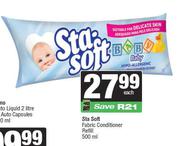 Sta-Soft Fabric Conditioner Refill-500ml Each