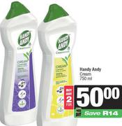 Handy Andy Cream-For Any 2 x 750ml
