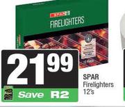 Spar Firelighters-12s
