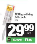 Spar Goodliving Table Knife-2's Each