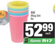 SGI Mug Set-6s Each