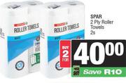 Spar 2 Ply Roller Towels-For 2 x 2s