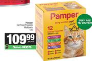 Pamper Cat Food Pouches Multipack-12s Per Pack