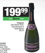 Pongracz Cap Classic Rose, Cap Classique Or Noble Nectar-750ml