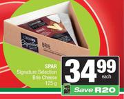 Spar Signature Selection Brie Cheese-125g