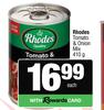 Rhodes Tomato & Onion Mix-410g