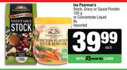 Ina Paarman's Stock,Gravy Or Sauce Powder 150g Or Concentrate Liquid 8s-Each