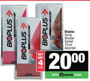 Bioplus Syrup Booster Sachet Assorted-For Any 4 x 10ml