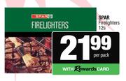 Spar Firelighters-12 Per Pack