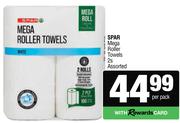 Spar Mega Roller Towels Assorted-2s Per Pack