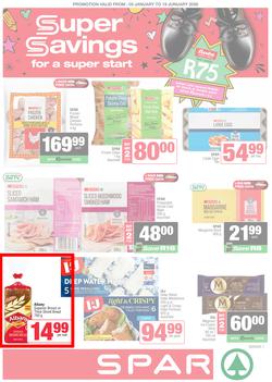 SPAR Inland : Super Savings (05 January - 19 January 2026), page 1