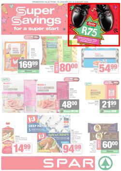 SPAR Inland : Super Savings (05 January - 19 January 2026), page 1