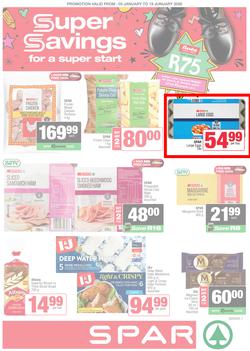 SPAR Inland : Super Savings (05 January - 19 January 2026), page 1