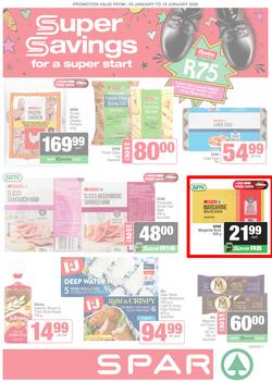 SPAR Inland : Super Savings (05 January - 19 January 2026), page 1