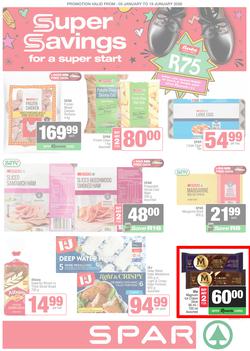 SPAR Inland : Super Savings (05 January - 19 January 2026), page 1