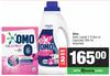 Omo Auto Liquid 1.5L Or Capsules 294ml-For 2