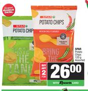Spar Potato Chips Assorted-For 2 x 120g