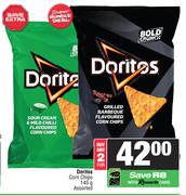 Doritos Corn Chips Assorted-For 2 x 145g