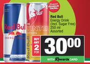 Red Bull Energy Drink Assorted-For 2 x 250ml