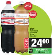 Spar Carbonated Soft Drink Assorted-For 2 x 2L