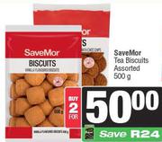 SaveMor Tea Biscuits Assorted-For 2 x 500g