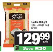 Golden Delight Rice Orange Bag-10Kg Each