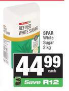 Spar White Sugar-2Kg Each