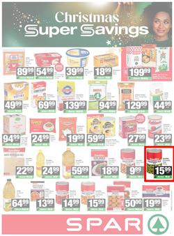 SPAR Western Cape : Christmas Super Savings (29 December 2025 - 04 January 2026), page 1