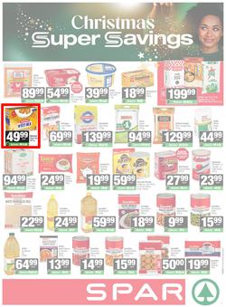 SPAR Western Cape : Christmas Super Savings (29 December 2025 - 04 January 2026), page 1
