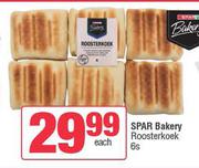 Spar Bakery Roosterkoek-6s Each