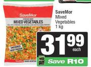 SaveMor Mixed Vegetables-1Kg Each