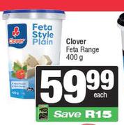 Clover Feta Range-400g Each