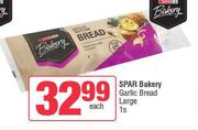 Spar Bakery Garlic Bread Large-1s Each