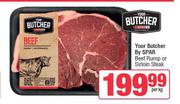 Your Butcher By Spar Beef Rump Or Sirloin Steak-Per Kg