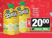 Rhodes Squish Pouches Assorted-For 2 x 110ml