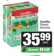 SaveMor Diapers Assorted-Each