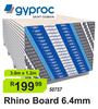 Gyproc Rhino Board 6.4mm 3.0m x 1.2m 50757