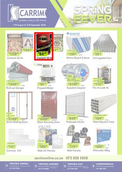 K Carrim Builders Mecca : Spring Fever (17 August - 21 September 2026), page 1