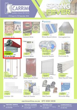 K Carrim Builders Mecca : Spring Fever (17 August - 21 September 2026), page 1