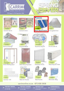 K Carrim Builders Mecca : Spring Fever (17 August - 21 September 2026), page 1